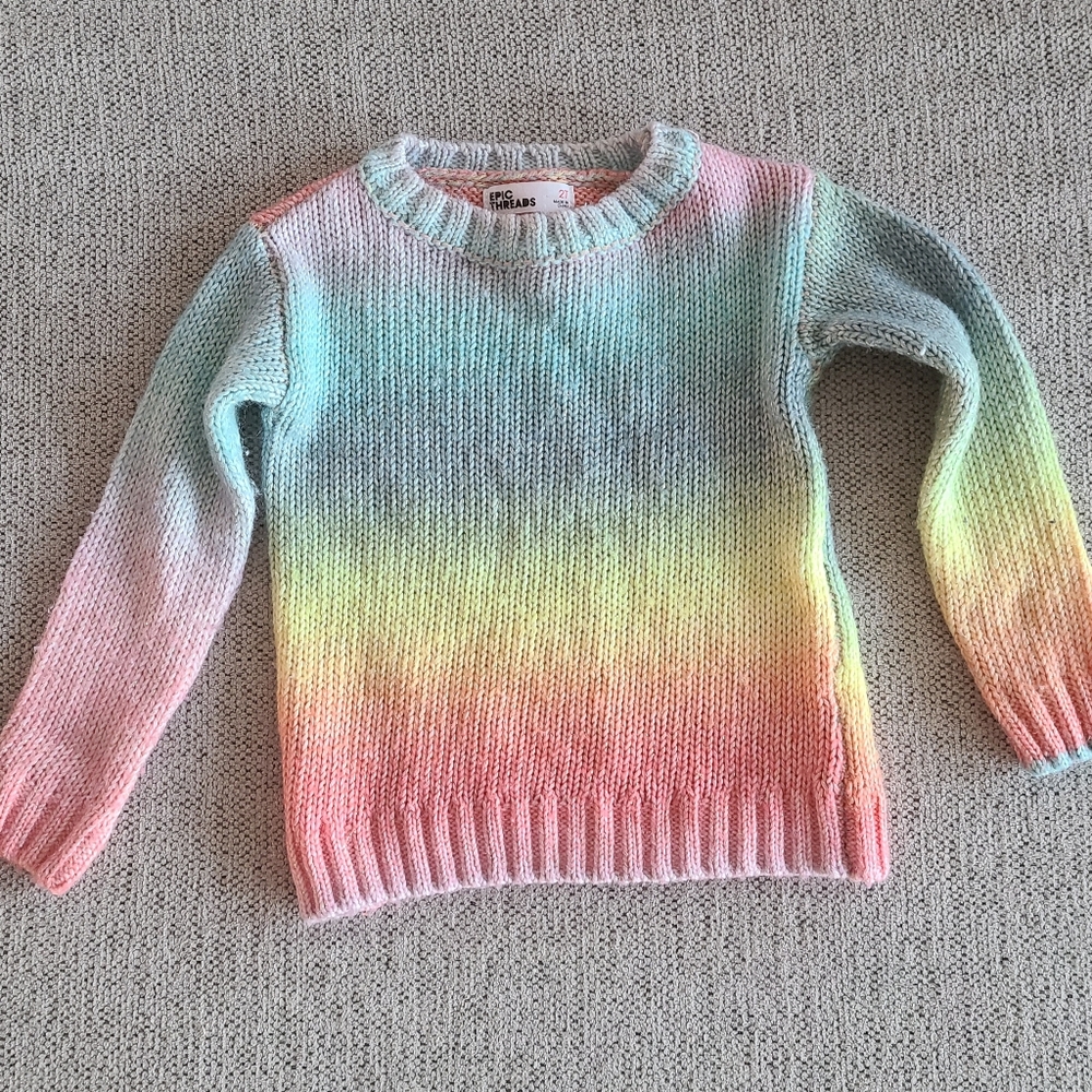 Fun colorful Kids Sweater